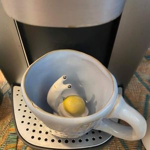 Urban Outfitters Peekaboo Ceramic Snail 12 oz Mug. For the slow dayz. Sm flaw